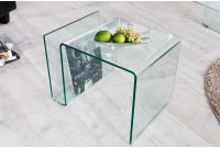 Table basse verre| La force du design, la douceur du foyer.