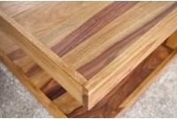 Table basse carré en bois massif 80x80 cm Table basse carré en bois massif 80x80 cm