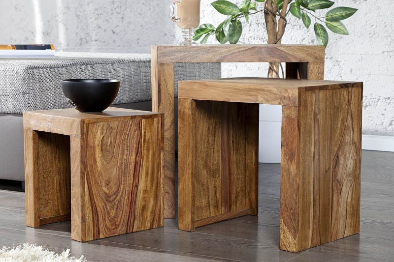 Table basse gigogne| La force du design, la douceur du foyer.