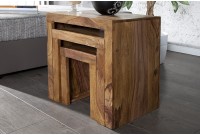 Table basse gigogne| La force du design, la douceur du foyer.