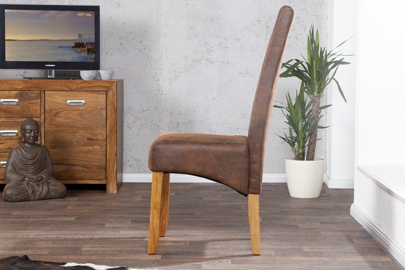 Ensemble de 2 chaises de salle à manger design