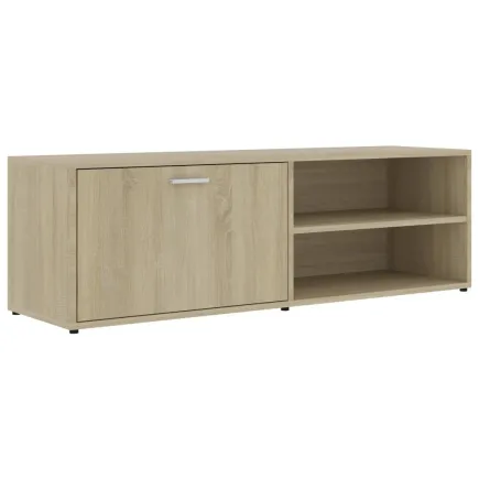 Meuble TV Chêne sonoma 120x34x37 cm Aggloméré 2
