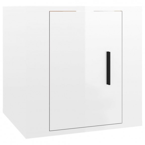 Ensemble de meubles TV 5 pcs Blanc brillant 
