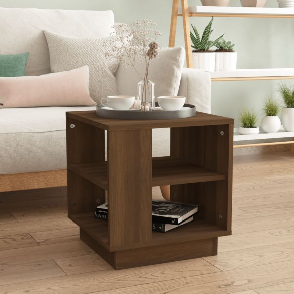 Table basse Chêne marron 40x40x43 cm 