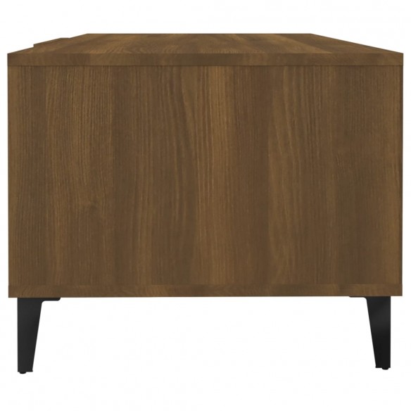 Table basse Chêne marron 102x50x40 cm 