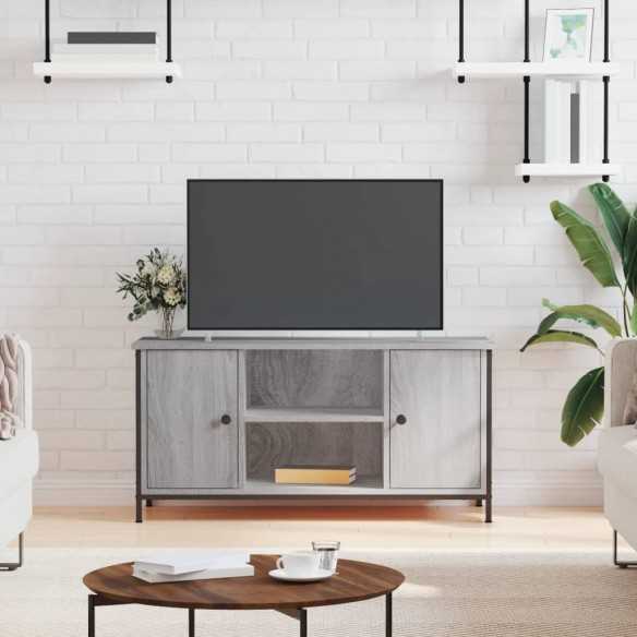 Meuble TV Sonoma gris 100x40x50 cm 