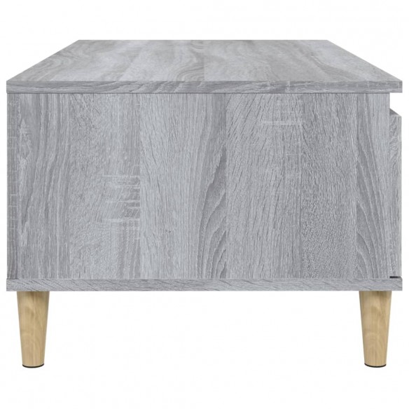Table basse Sonoma gris 90x50x36,5 cm 