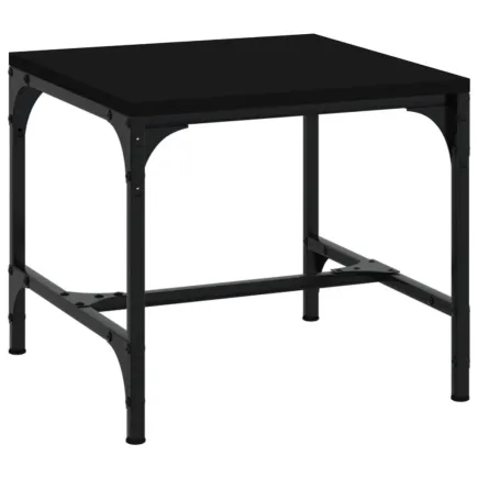 Table d'appoint Noir 40x40x35 cm  2