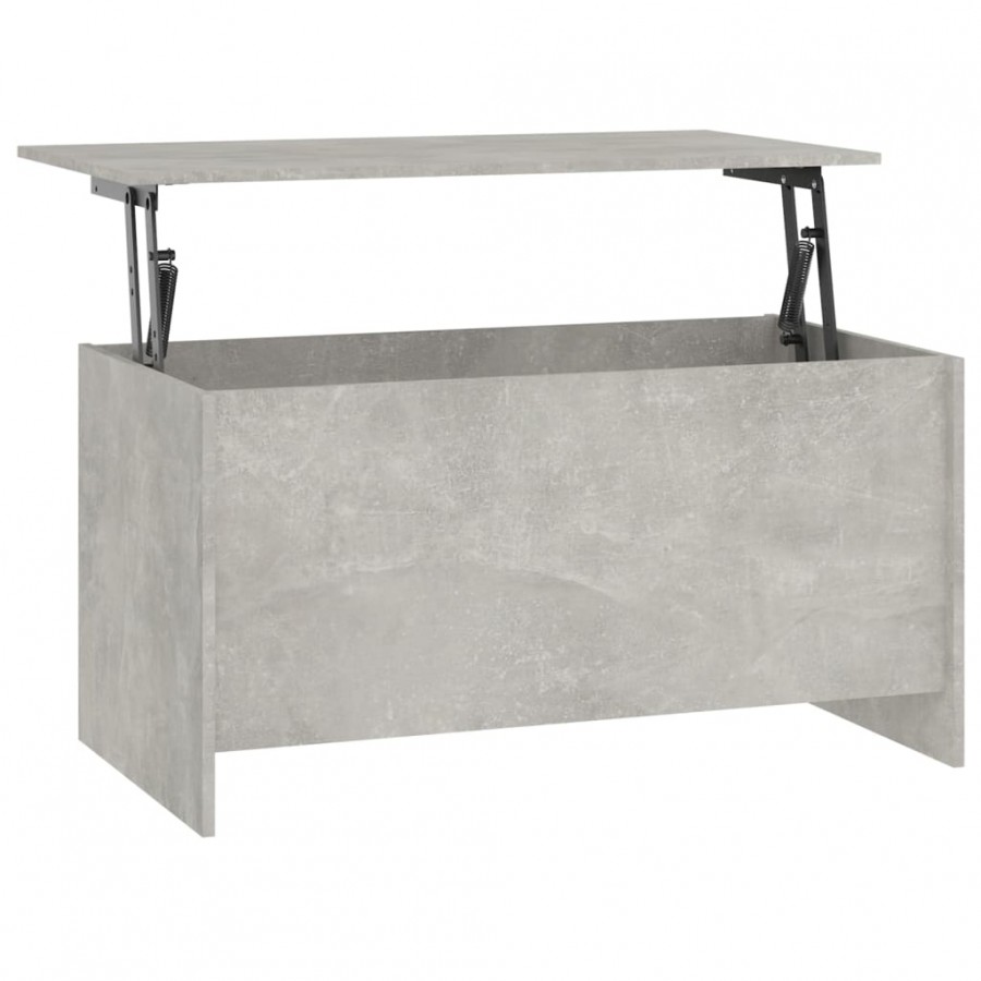 Table basse Gris béton 102x55,5x52,5 cm 