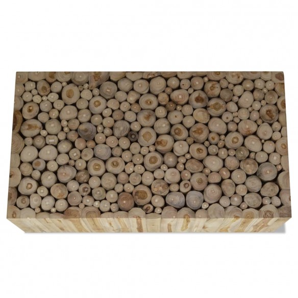 Table basse Teck véritable 90x50x30 cm Table basse Teck véritable 90x50x30 cm