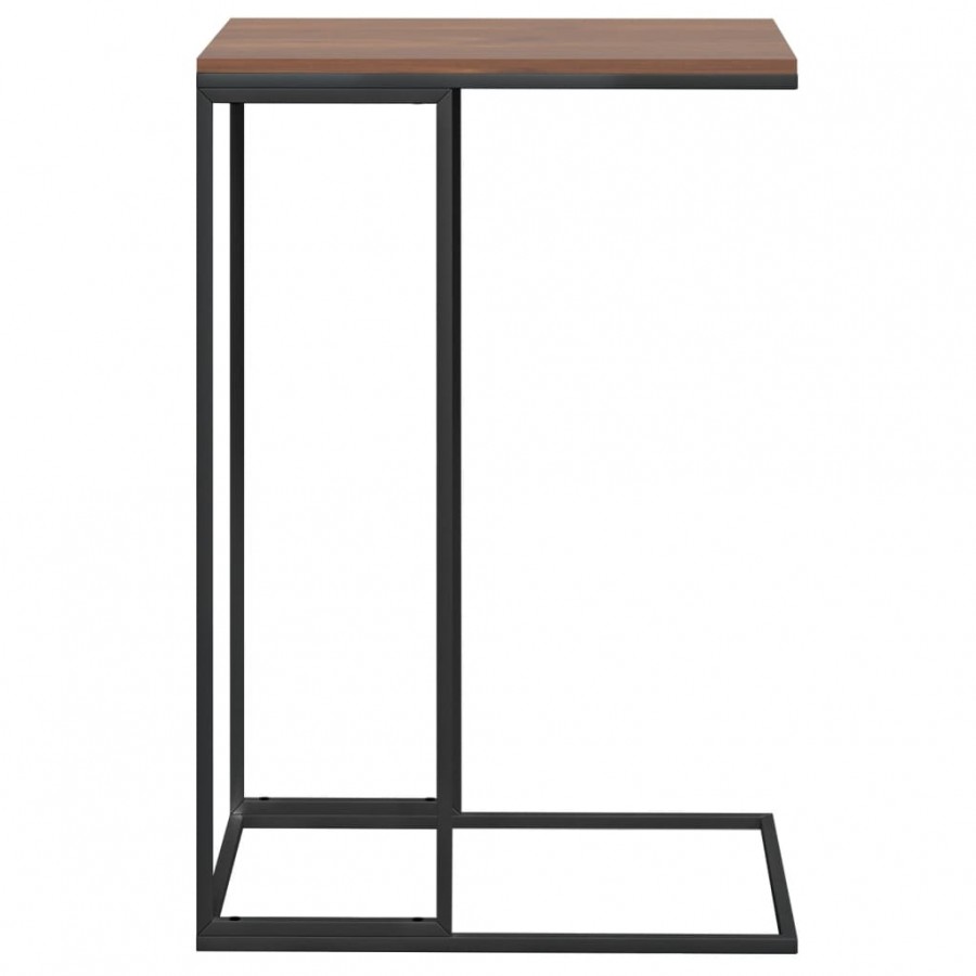 Table d'appoint Noir 40x30x59 cm