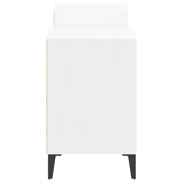 Meuble TV Blanc 160x35x55 cm 