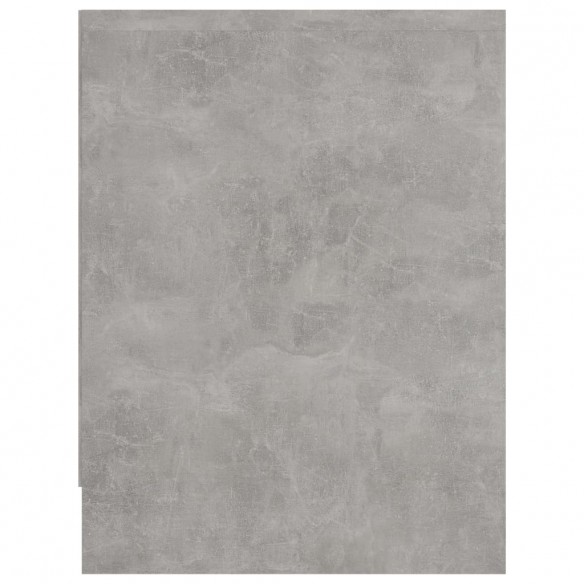 Tables de chevet 2 pcs Gris béton 40 x 30 x 40 cm Aggloméré