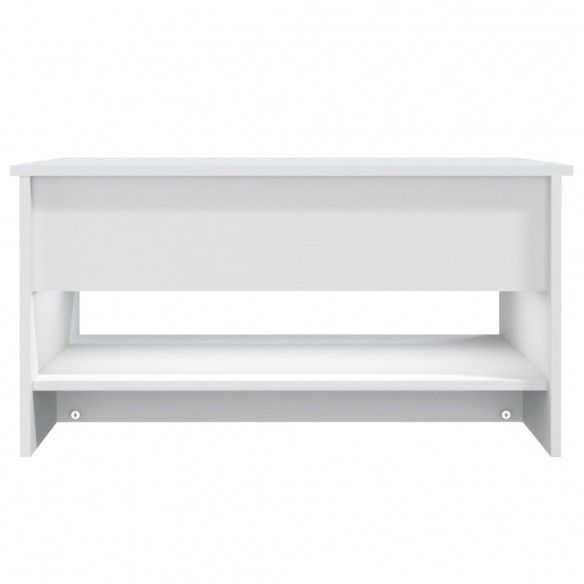 Table basse Blanc 80x50x40 cm 