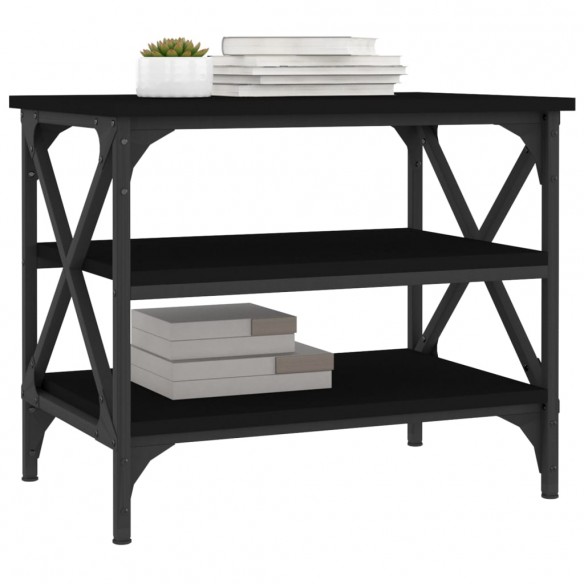 Table d'appoint Noir 55x38x45 cm  Table d'appoint Noir 55x38x45 cm