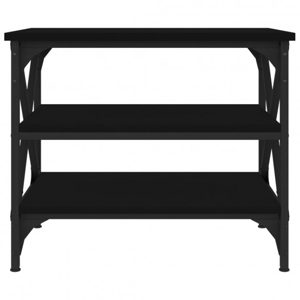 Table d'appoint Noir 55x38x45 cm  Table d'appoint Noir 55x38x45 cm