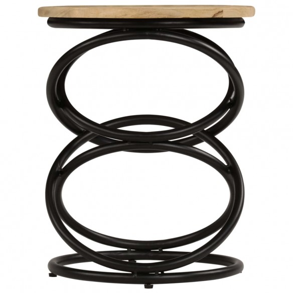 Table d'appoint Bois de manguier solide 40x50 cm Table d'appoint Bois de manguier solide 40x50 cm