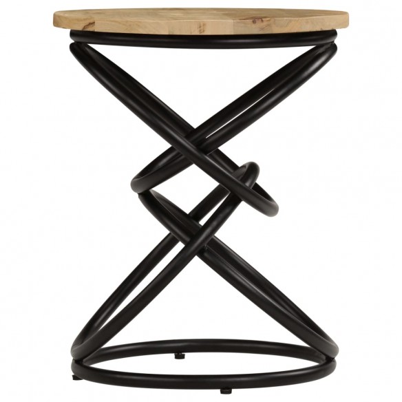Table d'appoint Bois de manguier solide 40x50 cm Table d'appoint Bois de manguier solide 40x50 cm