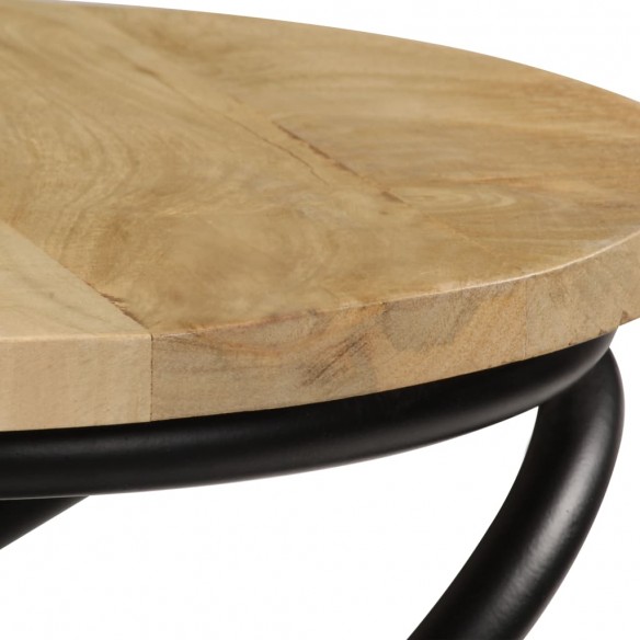 Table d'appoint Bois de manguier solide 40x50 cm Table d'appoint Bois de manguier solide 40x50 cm