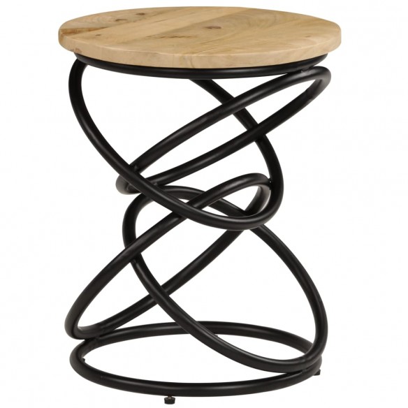 Table d'appoint Bois de manguier solide 40x50 cm Table d'appoint Bois de manguier solide 40x50 cm