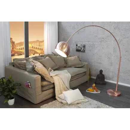 Lampadaire extensible de 170 à 210cm cuivré 2