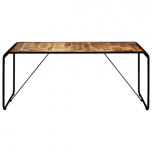 Table de salle à manger 180x90x76 cm Bois de manguier brut Table de salle à manger 180x90x76 cm Bois de manguier brut