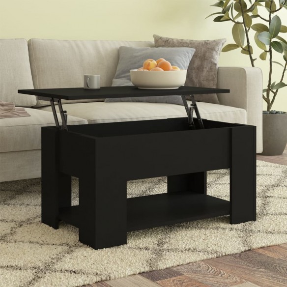 Table basse Noir 79x49x41 cm 