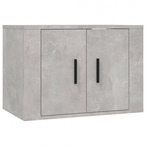 Ensemble de meubles TV 3 pcs Gris béton 