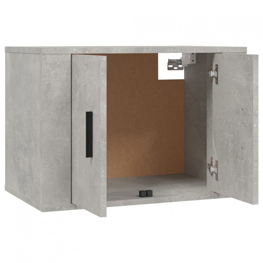 Ensemble de meubles TV 3 pcs Gris béton 