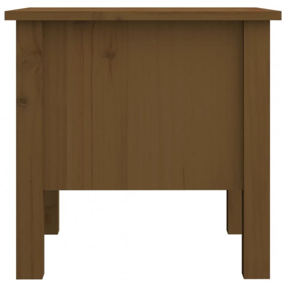 Tables d'appoint 2pcs Marron miel 40x40x39cm Bois massif de pin Tables d'appoint 2pcs Marron miel 40x40x39cm Bois massif de pin