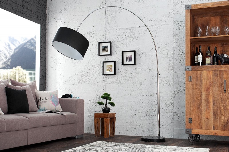 Lampadaires arc| La force du design, la douceur du foyer.