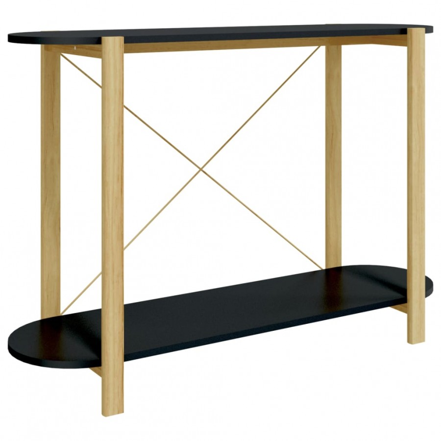 Table console Noir 110x38x75 cm 