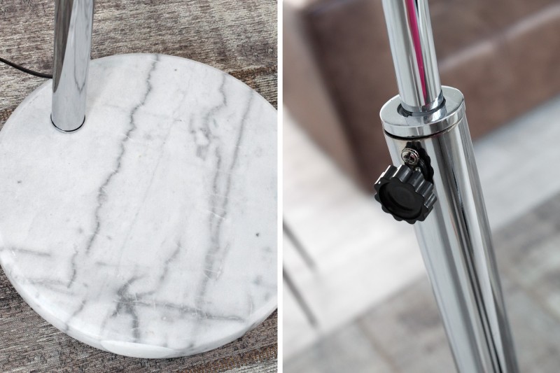 Lampadaires arc| La force du design, la douceur du foyer.