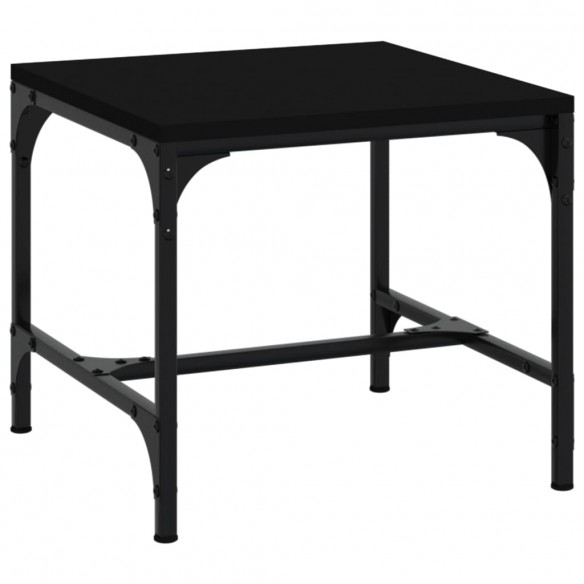 Tables d'appoint 2 pcs Noir 40x40x35 cm  Tables d'appoint 2 pcs Noir 40x40x35 cm