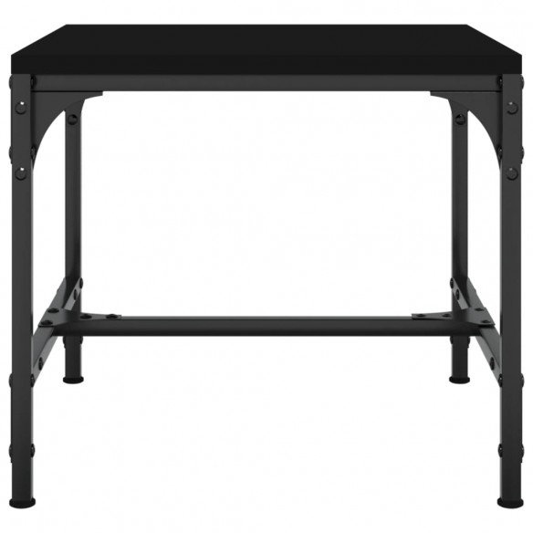 Tables d'appoint 2 pcs Noir 40x40x35 cm  Tables d'appoint 2 pcs Noir 40x40x35 cm
