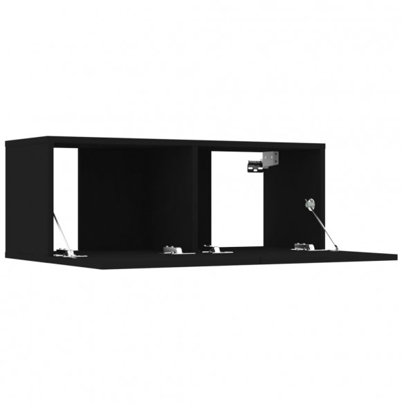 Ensemble de meubles TV 8 pcs Noir 