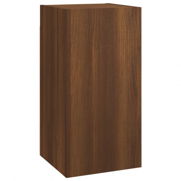 Ensemble de meubles TV 8 pcs Chêne marron 