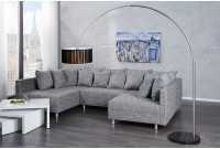 Lampadaires arc| La force du design, la douceur du foyer.