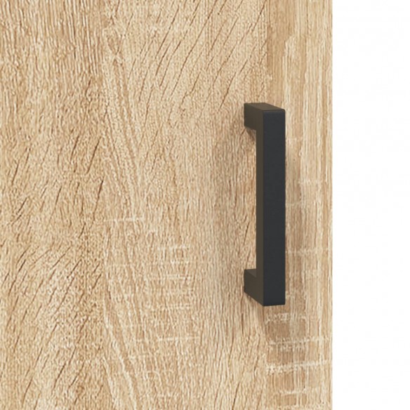 Table basse chêne sonoma 90x50x40 cm bois d'ingénierie