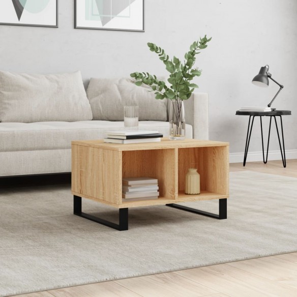 Table basse Chêne sonoma 60x50x36,5 cm 