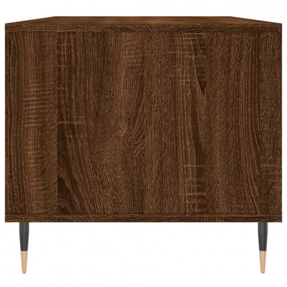 Table basse Chêne marron 90x49x45 cm 