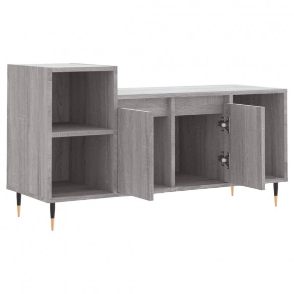 Meuble TV Sonoma gris 100x35x55 cm 