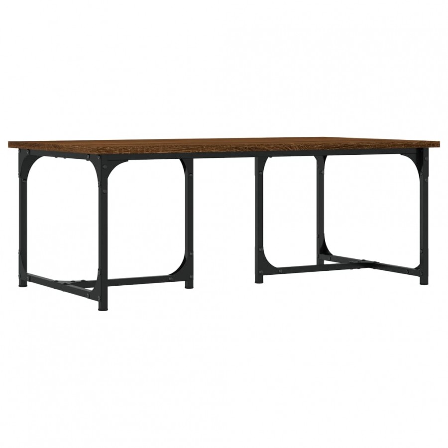 Table basse Chêne marron 90x50x35 cm 