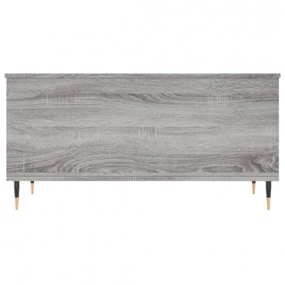 Table basse Sonoma gris 90x44,5x45 cm 