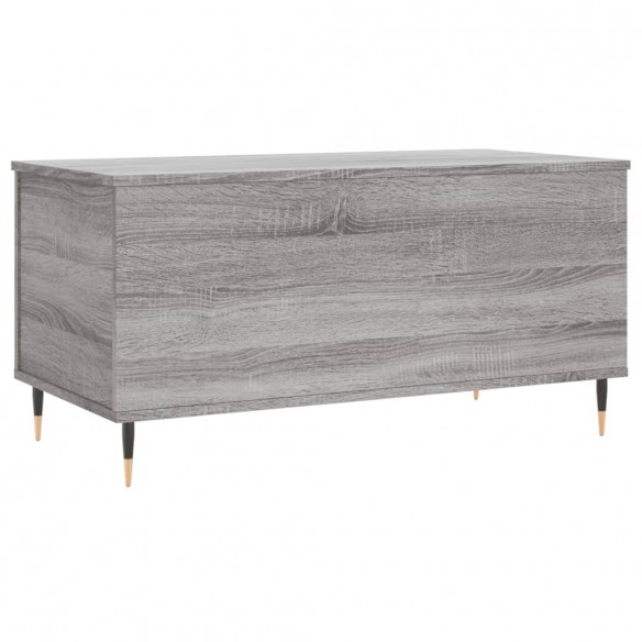 Table basse Sonoma gris 90x44,5x45 cm 