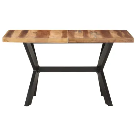 Table de salle à manger 140x70x75 cm Bois avec finition miel 2