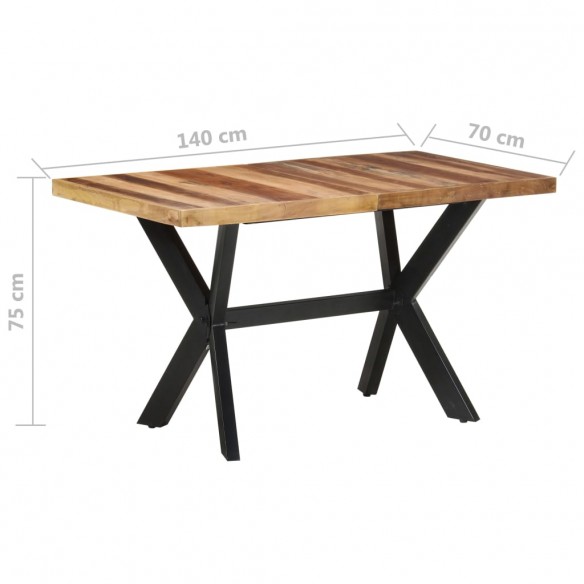 Table en bois massif| La force du design, la douceur du foyer.