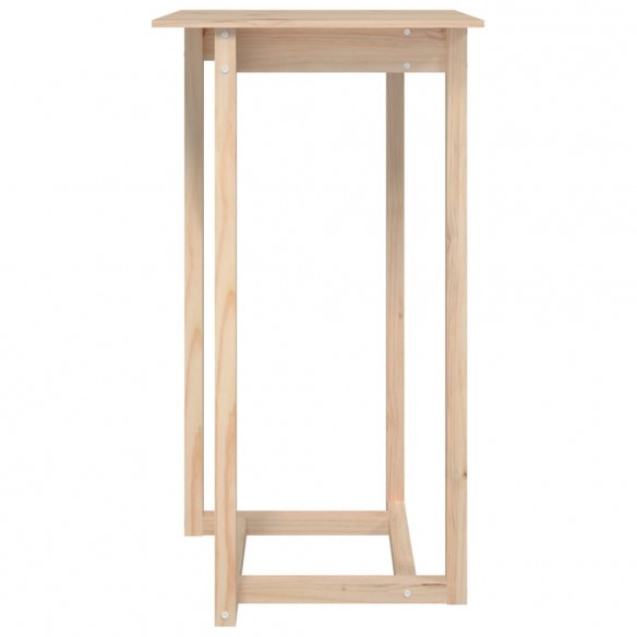 Table de bar 60x60x110 cm Bois massif de pin Table de bar 60x60x110 cm Bois massif de pin