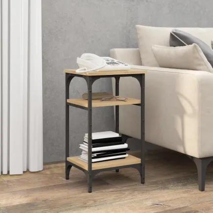 Table d'appoint Chêne sonoma 35x30x60 cm