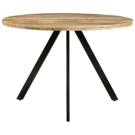 Table à dîner 110x75 cm Bois de manguier massif 2